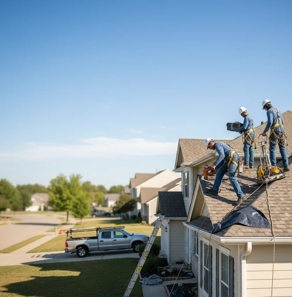 Roof Repair in St. Charles